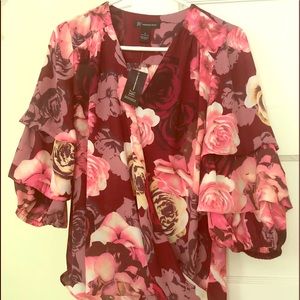 INC blouse ,  100% polyester size small. New!